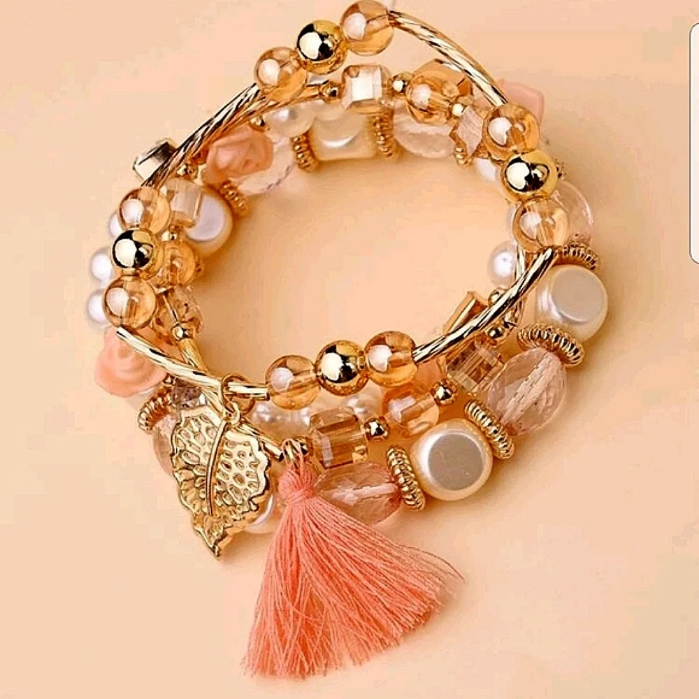 💖Set of 4 Charm Bracelet